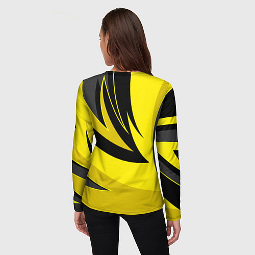 Женский лонгслив Hot Wheels / 3D-принт – фото 4