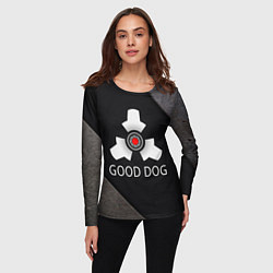 Лонгслив женский HL good dog, цвет: 3D-принт — фото 2
