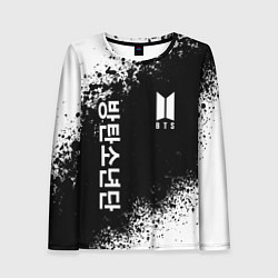 Лонгслив женский BTS, цвет: 3D-принт
