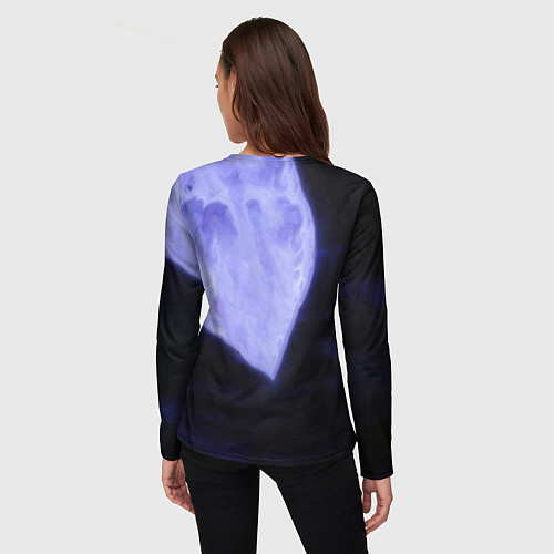 Женский лонгслив СЕЙЛОР МУН / 3D-принт – фото 4