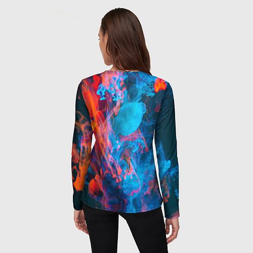 Женский лонгслив SONIC / 3D-принт – фото 4