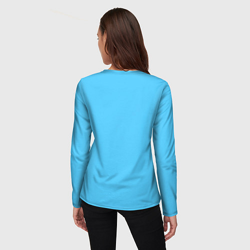 Женский лонгслив СЕЙЛОР И СЛОУПОК / 3D-принт – фото 4