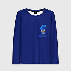 Лонгслив женский SONIC, цвет: 3D-принт