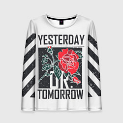 Женский лонгслив Off-White: Yesterday