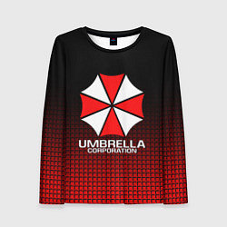 Лонгслив женский UMBRELLA CORP, цвет: 3D-принт