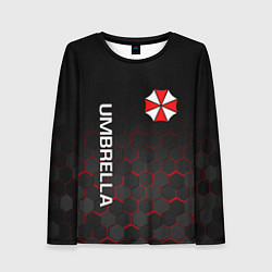 Лонгслив женский UMBRELLA CORP, цвет: 3D-принт