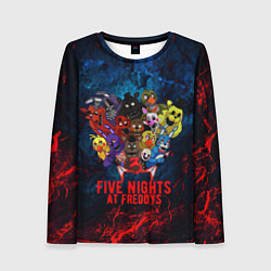Лонгслив женский Five Nights At Freddys, цвет: 3D-принт
