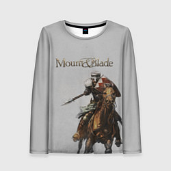 Лонгслив женский Mount and Blade, цвет: 3D-принт
