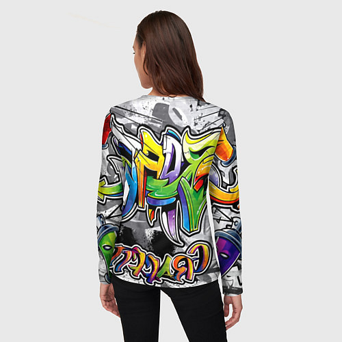 Женский лонгслив GTA / 3D-принт – фото 4
