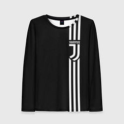 Лонгслив женский JUVENTUS, цвет: 3D-принт