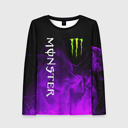 Лонгслив женский MONSTER ENERGY, цвет: 3D-принт