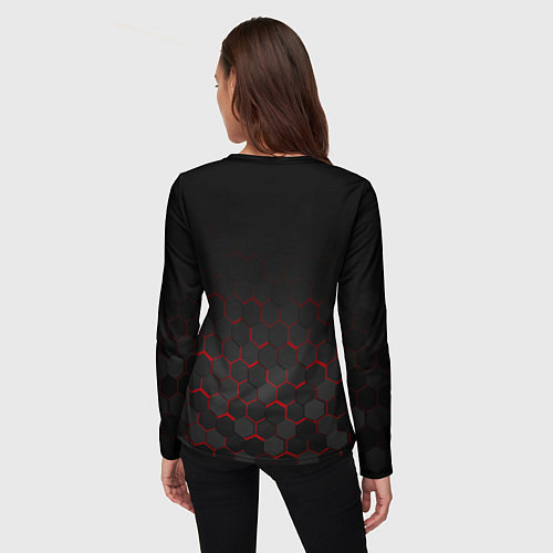 Женский лонгслив HONDA / 3D-принт – фото 4