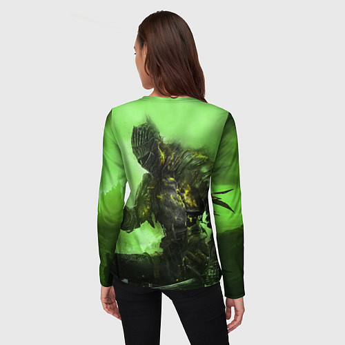 Женский лонгслив DARK SOULS / 3D-принт – фото 4