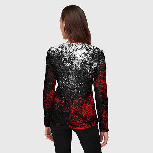 Женский лонгслив BAYERN MUNCHEN / 3D-принт – фото 4