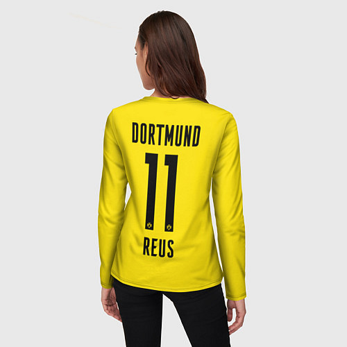 Женский лонгслив Reus Borussia Dortmund 20-21 / 3D-принт – фото 4