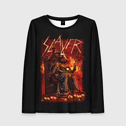 Лонгслив женский Slayer, цвет: 3D-принт