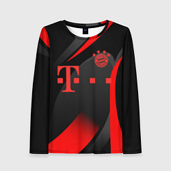 Лонгслив женский FC Bayern Munchen, цвет: 3D-принт