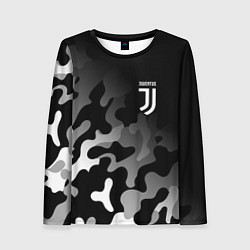 Лонгслив женский JUVENTUS ЮВЕНТУС, цвет: 3D-принт