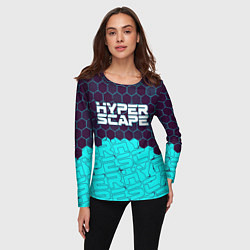 Лонгслив женский HYPER SCAPE ХАЙПЕР СКЕЙП, цвет: 3D-принт — фото 2