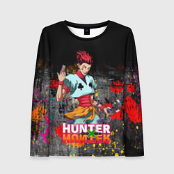 Лонгслив женский Хисока Hunter x Hunter, цвет: 3D-принт