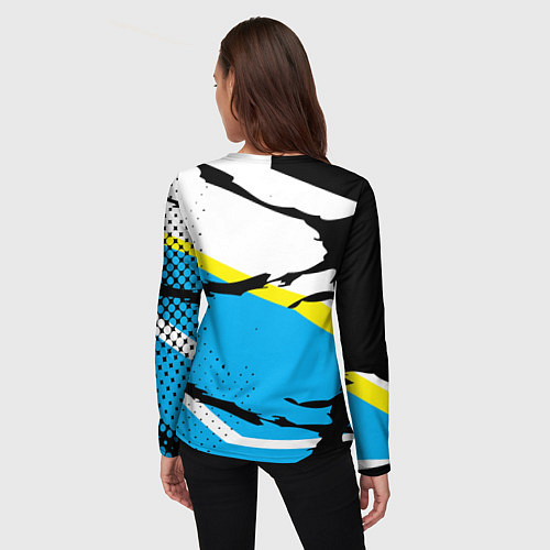 Женский лонгслив Forza Horizon / 3D-принт – фото 4