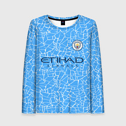 Лонгслив женский Manchester City 2021 Home Kit, цвет: 3D-принт