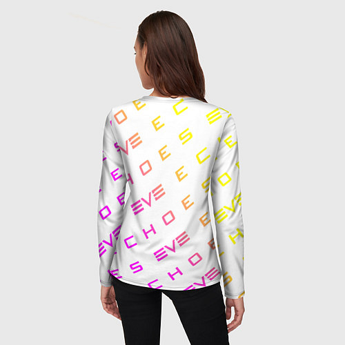 Женский лонгслив EVE ECHOES ИВ ЭХО / 3D-принт – фото 4