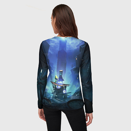 Женский лонгслив Little Nightmares 2 / 3D-принт – фото 4