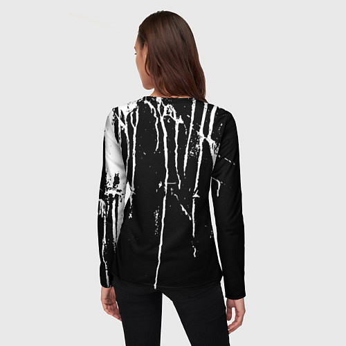 Женский лонгслив Death Note / 3D-принт – фото 4