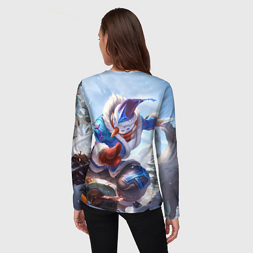 Женский лонгслив League of Legends МАСТЕР ЙИ / 3D-принт – фото 4