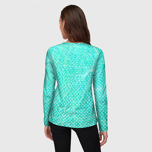 Женский лонгслив Zero Two Хикка / 3D-принт – фото 4