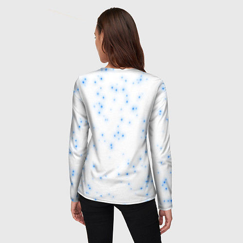 Женский лонгслив Фигурное катание / 3D-принт – фото 4