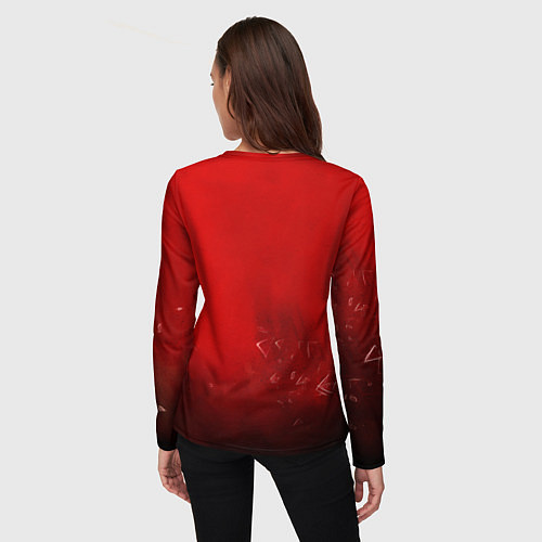 Женский лонгслив КИБЕРПАНК 2077 / 3D-принт – фото 4