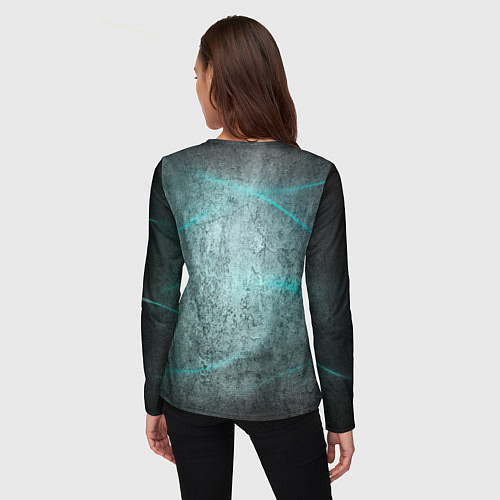 Женский лонгслив Доктор Стоун / 3D-принт – фото 4