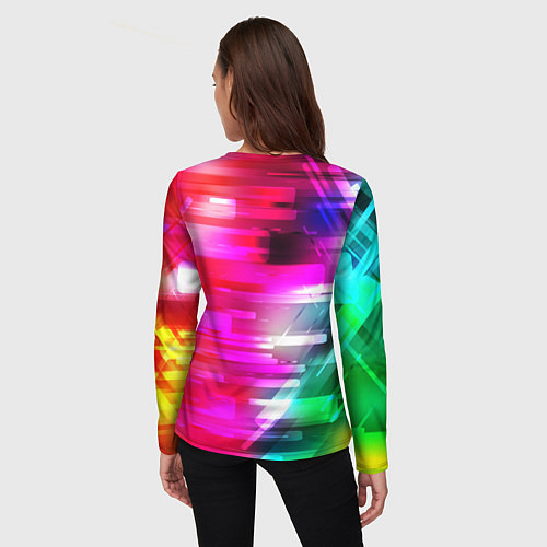 Женский лонгслив Ваня Дмитриенко / 3D-принт – фото 4
