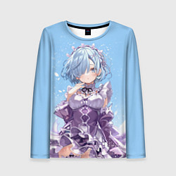 Лонгслив женский Re:Zero, Рем, цвет: 3D-принт