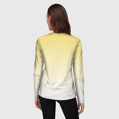 Женский лонгслив Лабрадор ретривер пес / 3D-принт – фото 4