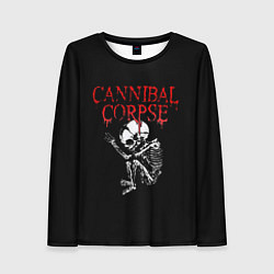 Лонгслив женский Cannibal Corpse 1, цвет: 3D-принт