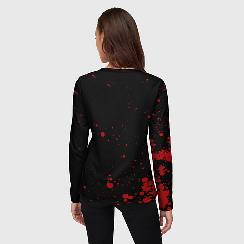 Женский лонгслив Сузуя Токийский гуль / 3D-принт – фото 4