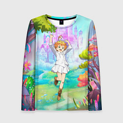 Лонгслив женский Обещанный Неверленд, цвет: 3D-принт