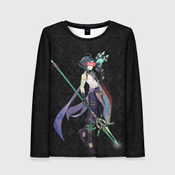 Лонгслив женский Genshin Impact XIAO, цвет: 3D-принт