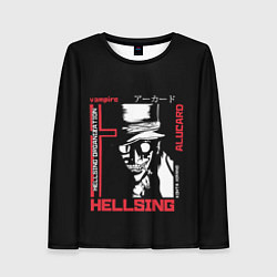 Лонгслив женский Hellsing, цвет: 3D-принт