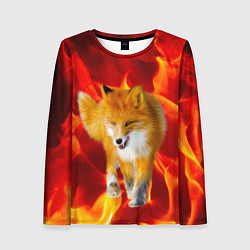 Женский лонгслив Fire Fox