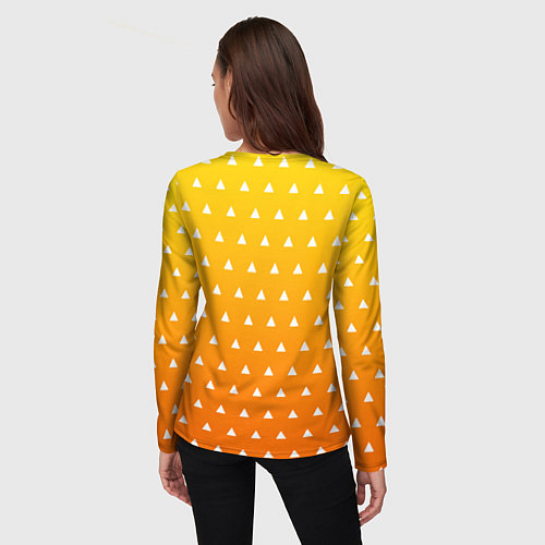 Женский лонгслив ЗЕНИЦУ ZENITSU / 3D-принт – фото 4