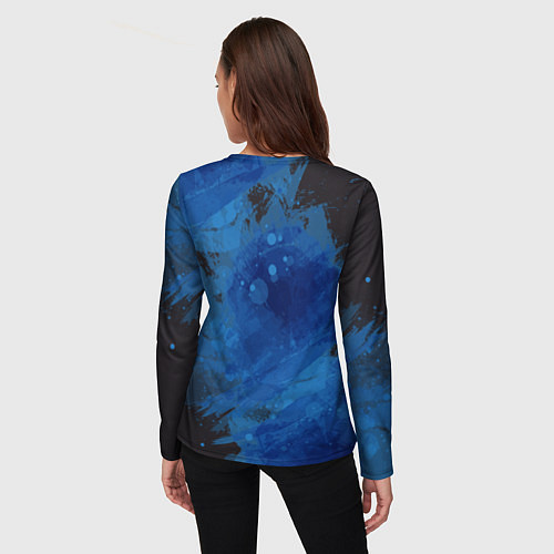 Женский лонгслив Тосиро Хицугая Блич / 3D-принт – фото 4