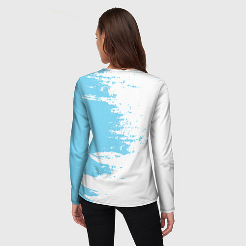 Женский лонгслив Сборная Уругвая / 3D-принт – фото 4