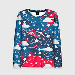 Лонгслив женский День победы, цвет: 3D-принт