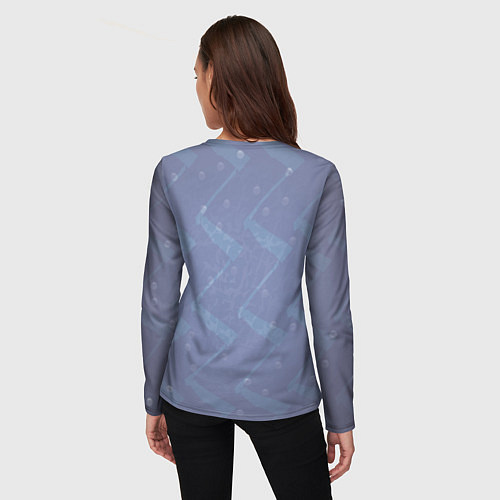 Женский лонгслив Акула / 3D-принт – фото 4