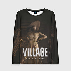 Лонгслив женский RESIDENT EVIL VILLAGE, цвет: 3D-принт