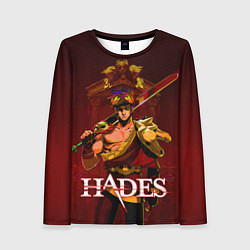 Лонгслив женский Zagreus Hades, цвет: 3D-принт